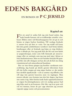 cover image of Edens bakgård